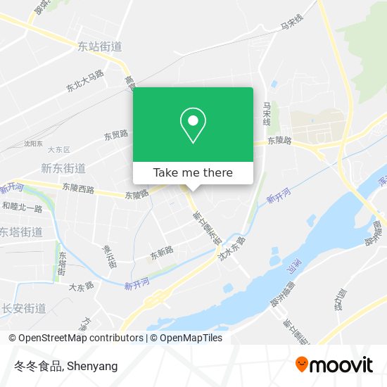 冬冬食品 map