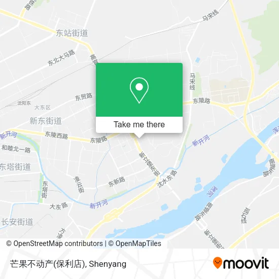 芒果不动产(保利店) map