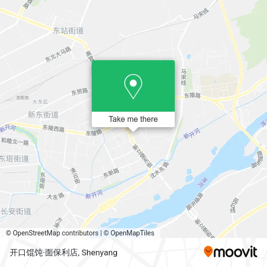 开口馄饨·面保利店 map
