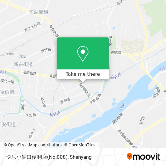 快乐小俩口便利店(No.008) map