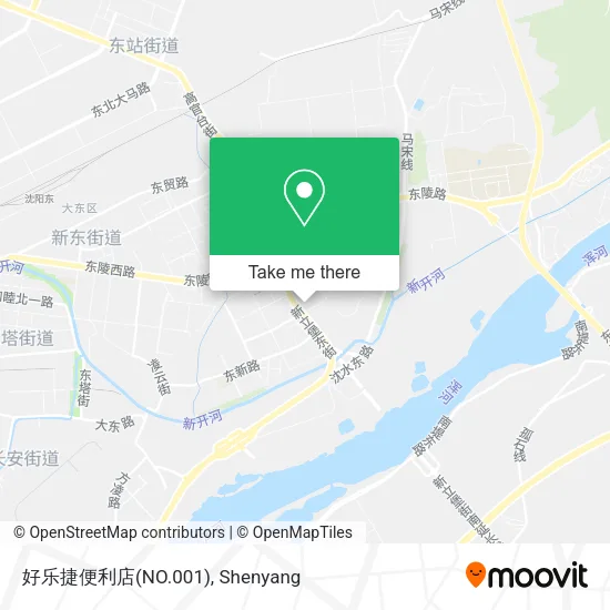 好乐捷便利店(NO.001) map