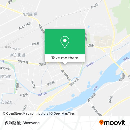 保利浴池 map