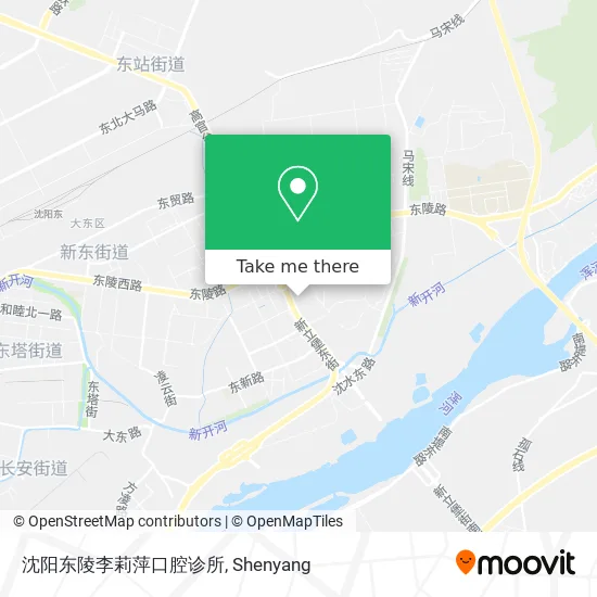 沈阳东陵李莉萍口腔诊所 map