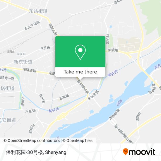 保利花园-30号楼 map