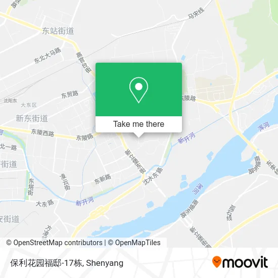 保利花园福邸-17栋 map