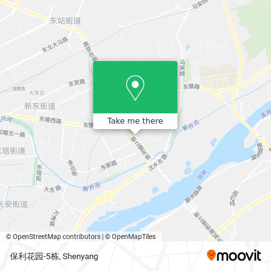 保利花园-5栋 map