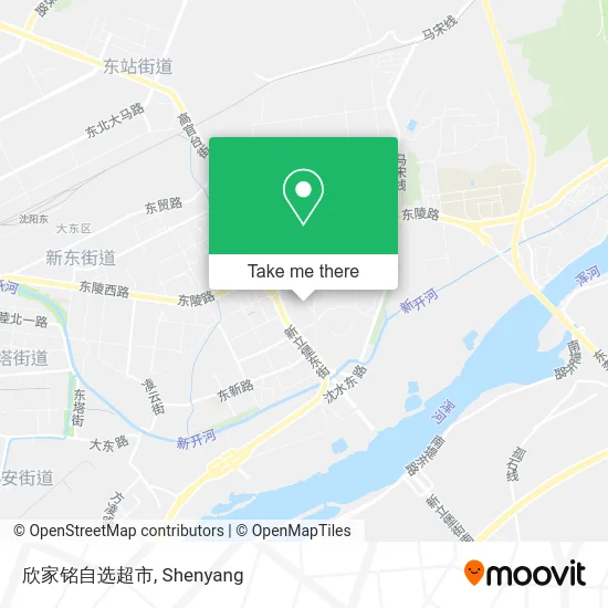 欣家铭自选超市 map