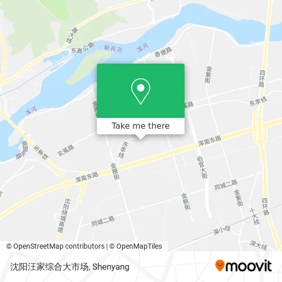 沈阳汪家综合大市场 map