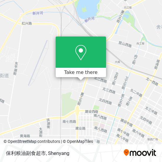 保利粮油副食超市 map