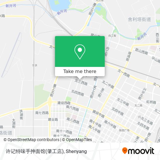 许记特味手抻面馆(肇工店) map