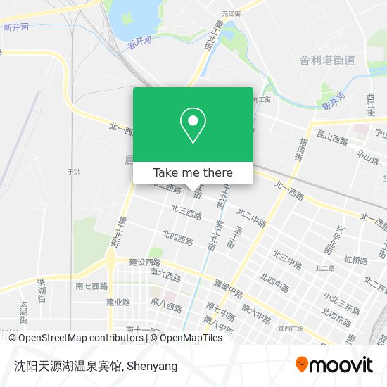 沈阳天源湖温泉宾馆 map