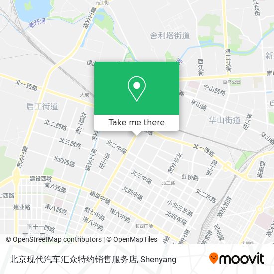 北京现代汽车汇众特约销售服务店 map