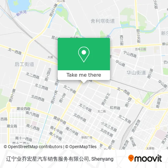 辽宁业乔宏星汽车销售服务有限公司 map