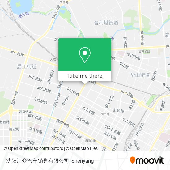 沈阳汇众汽车销售有限公司 map