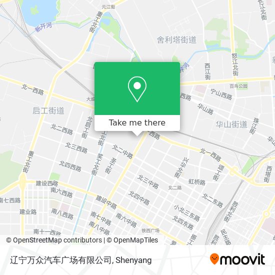 辽宁万众汽车广场有限公司 map