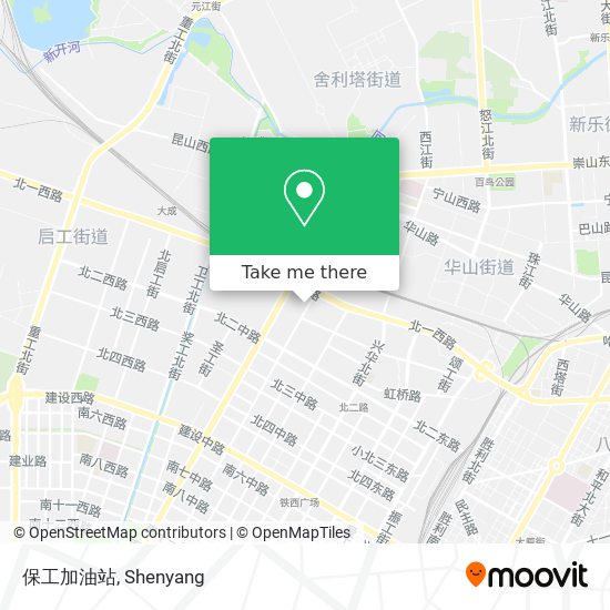 保工加油站 map