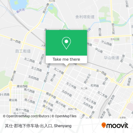 其仕·郡地下停车场-出入口 map