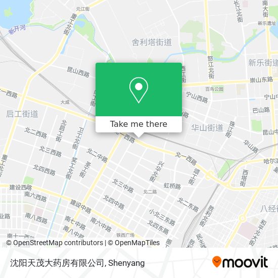 沈阳天茂大药房有限公司 map