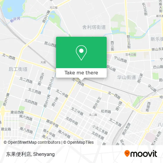 东果便利店 map