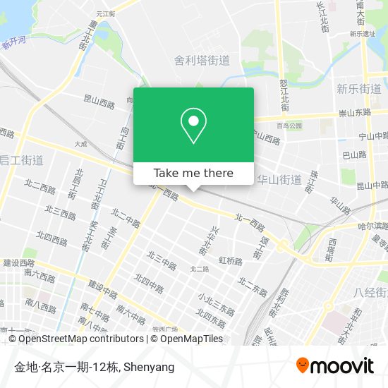 金地·名京一期-12栋 map