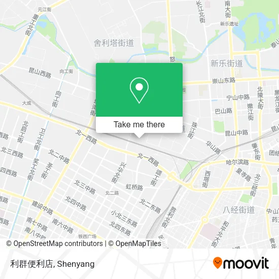 利群便利店 map