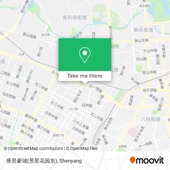 雍景豪城(景星花园东) map