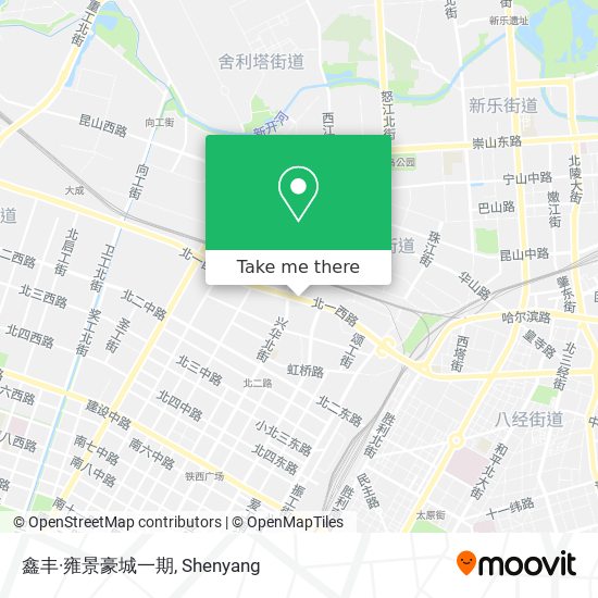 鑫丰·雍景豪城一期 map