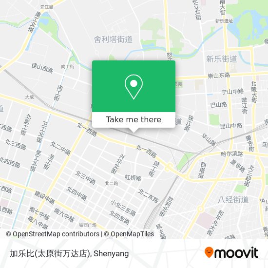加乐比(太原街万达店) map