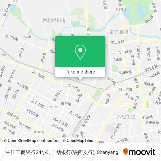 中国工商银行24小时自助银行(铁西支行) map