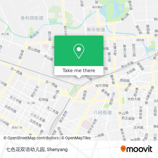 七色花双语幼儿园 map