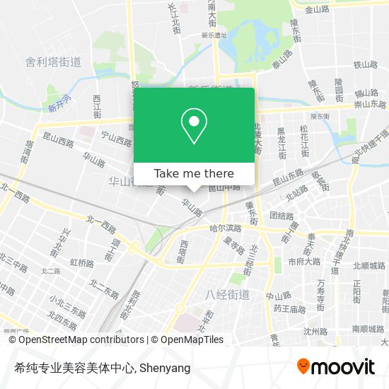 希纯专业美容美体中心 map