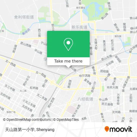 天山路第一小学 map