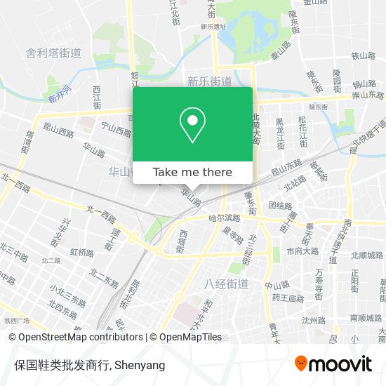 保国鞋类批发商行 map