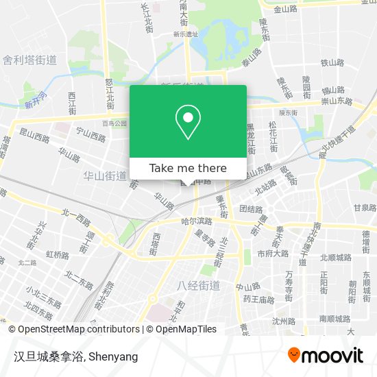 汉旦城桑拿浴 map