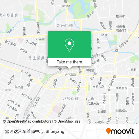 鑫速达汽车维修中心 map