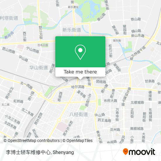 李博士轿车维修中心 map