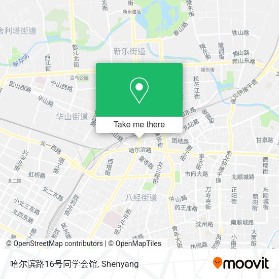哈尔滨路16号同学会馆 map
