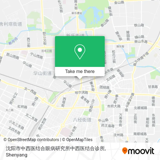 沈阳市中西医结合眼病研究所中西医结合诊所 map