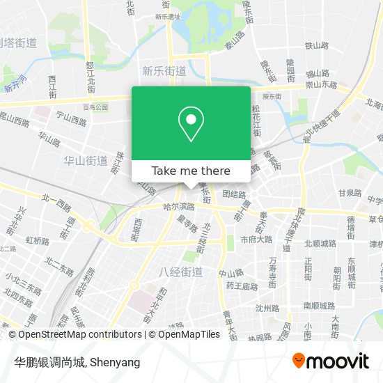华鹏银调尚城 map