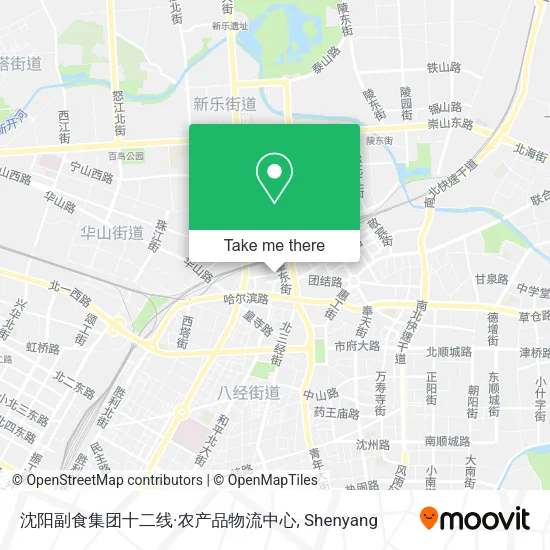 沈阳副食集团十二线·农产品物流中心 map