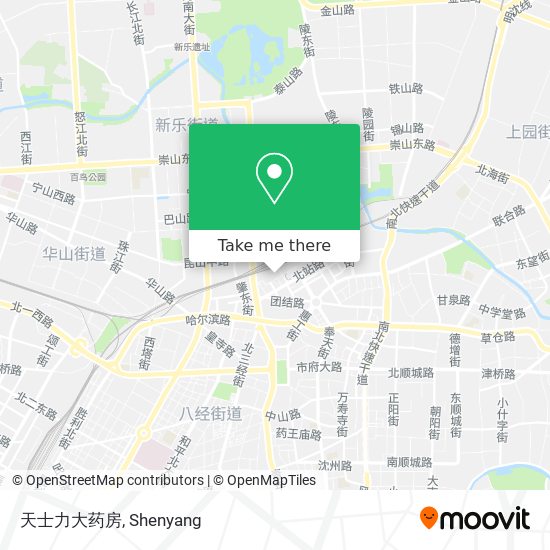 天士力大药房 map