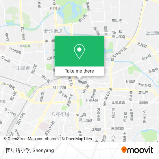 团结路小学 map