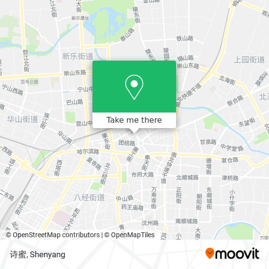 诗蜜 map