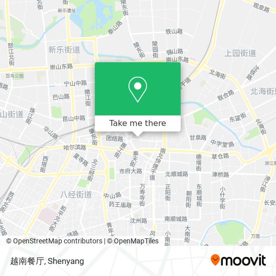 越南餐厅 map