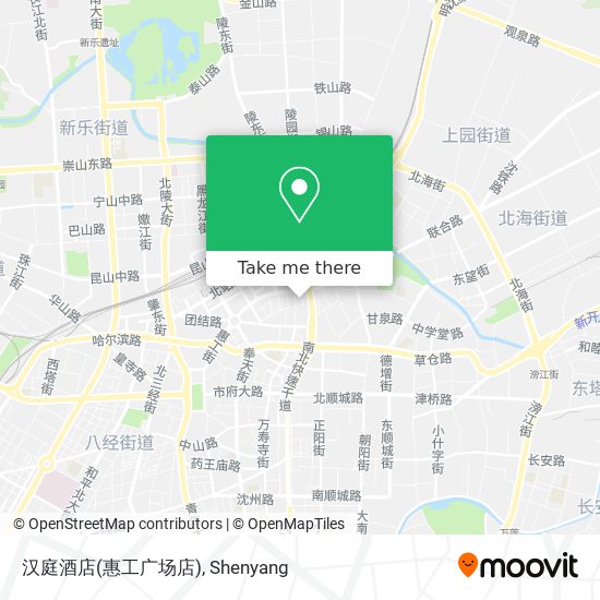 汉庭酒店(惠工广场店) map