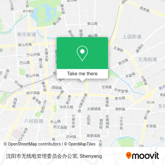 沈阳市无线电管理委员会办公室 map