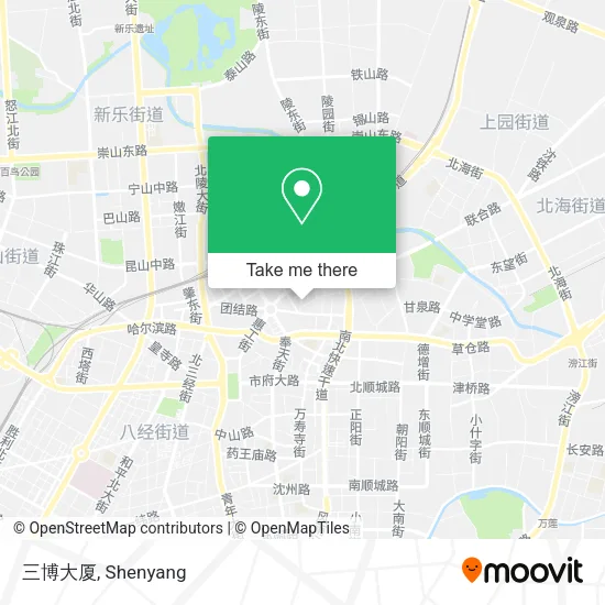 三博大厦 map