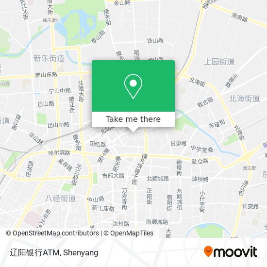 辽阳银行ATM map