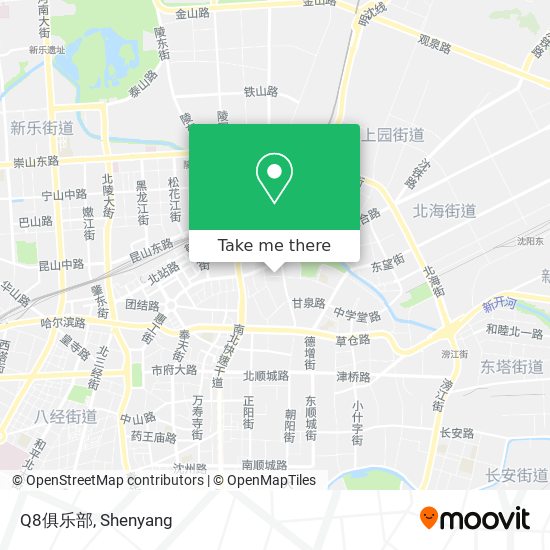 Q8俱乐部 map