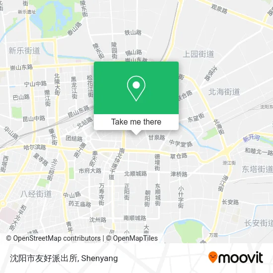 沈阳市友好派出所 map
